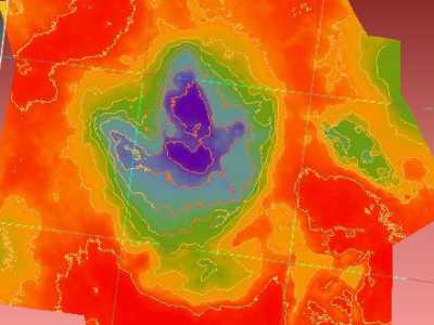 Modello di orma di carnivoro studiata con il Laser Scanner 3D